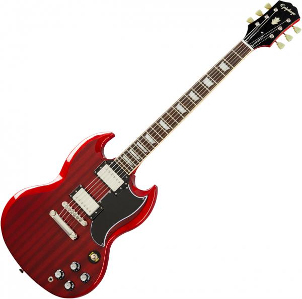 Guitare électrique solid body Epiphone SG Standard '61 - Vintage cherry