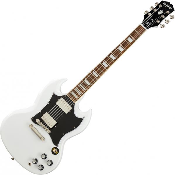 Guitare électrique solid body Epiphone SG Standard - Alpine white