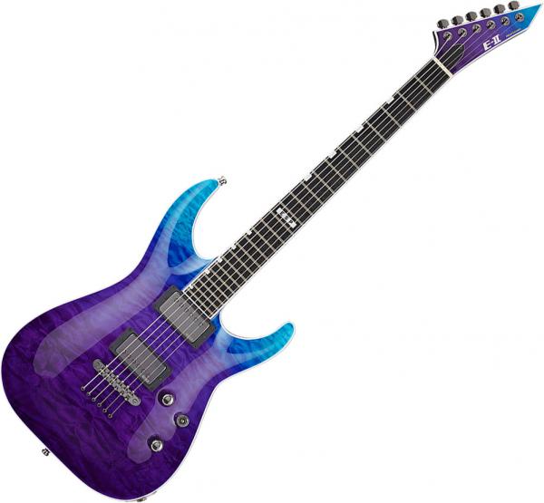 Guitare électrique solid body Esp Horizon NT-II (EMG) - Blue-purple gradation