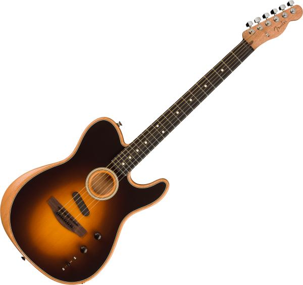 Guitare electro acoustique Fender Acoustasonic Player Telecaster (MEX, RW) - Shadow burst