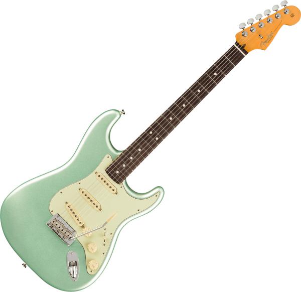 Guitare électrique solid body Fender American Professional II Stratocaster (USA, RW) - Mystic surf green