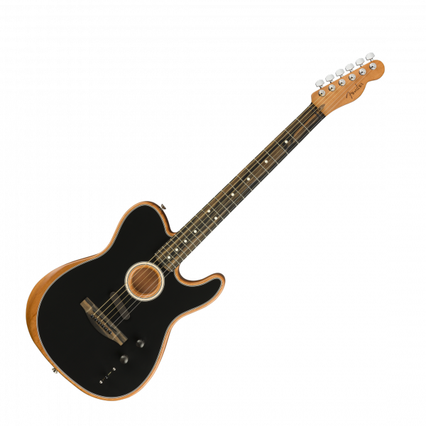 Guitare electro acoustique Fender American Acoustasonic Telecaster (USA) - Black
