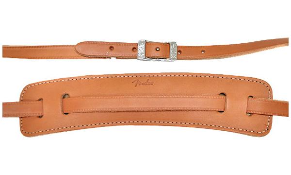 Sangle courroie Fender Straps  Deluxe Vintage Leather - Natural