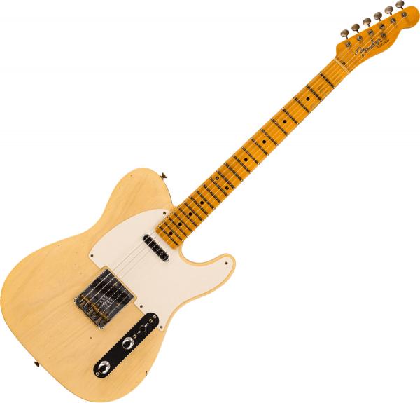 Guitare électrique solid body Fender Custom Shop Tomatillo Tele Journeyman Ltd - Journeyman relic natural blonde