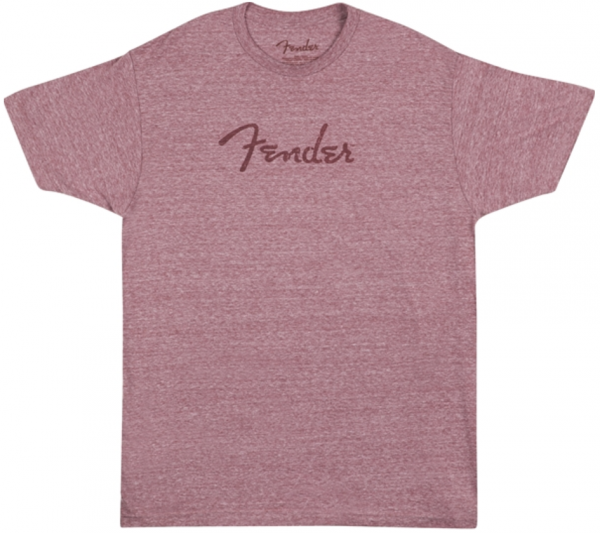 T-shirt Fender Distressed Logo Premium T-Shirt Wine - L