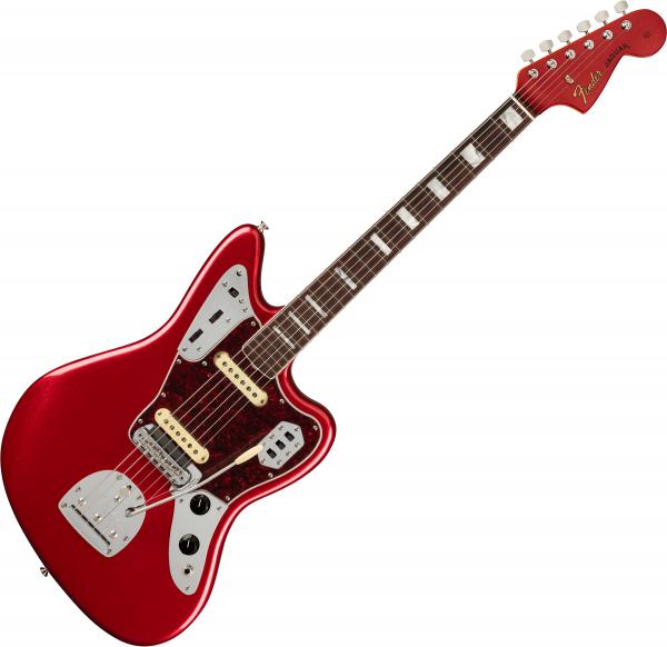 Guitare électrique solid body Fender 60th Anniversary Jaguar (USA, RW) - Mystic dakota red