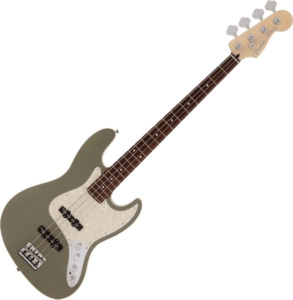 Basse électrique solid body Fender Jazz Bass Modern (Japan, RW) - Jasper olive metallic