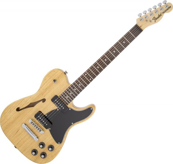 Guitare électrique solid body Fender Jim Adkins JA-90 Telecaster Thinline (MEX, LAU) - Natural