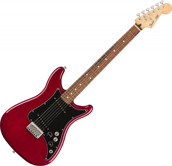 Guitare électrique solid body Fender Player Lead II (MEX, PF) - Crimson red transparent