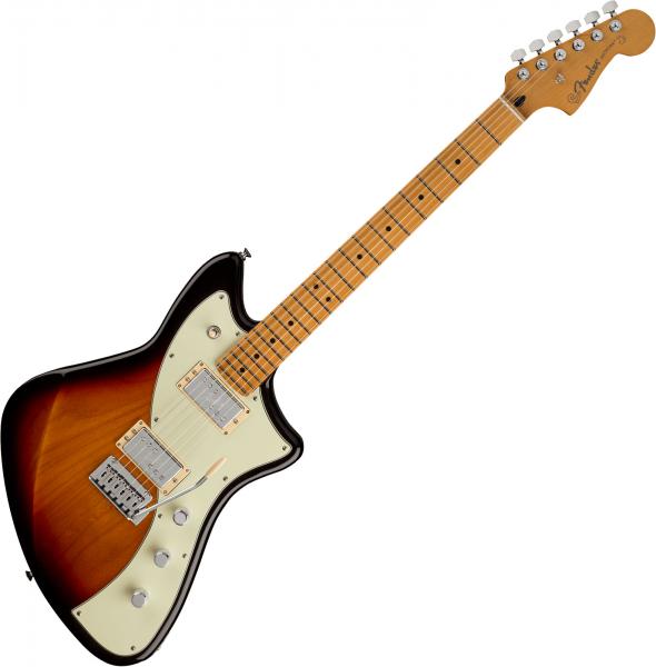 Guitare électrique solid body Fender Player Plus Meteora HH (MEX, MN) - 3-color sunburst