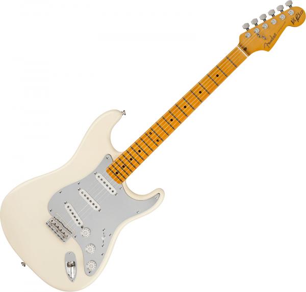 Guitare électrique solid body Fender Nile Rodgers Hitmaker Stratocaster (USA, MN) - Olympic white