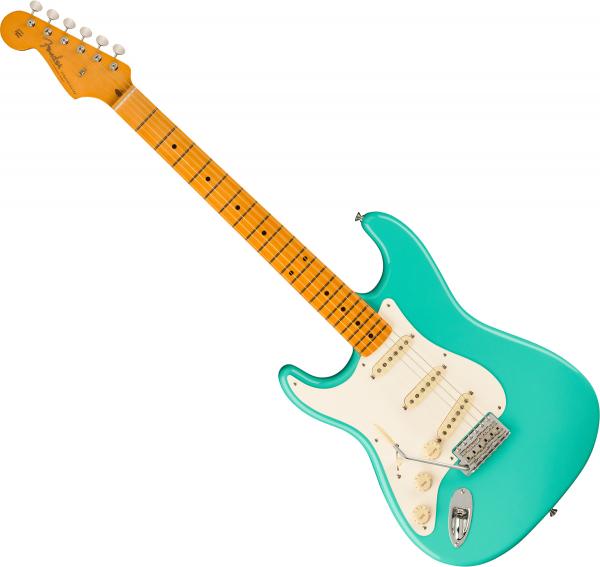 Guitare électrique solid body Fender American Vintage II 1957 Stratocaster LH (USA, MN) - Sea foam green