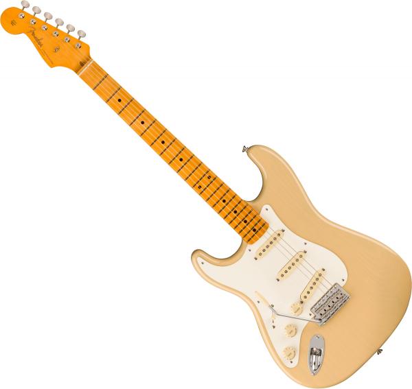 Guitare électrique solid body Fender American Vintage II 1957 Stratocaster LH (USA, MN) - Vintage blonde
