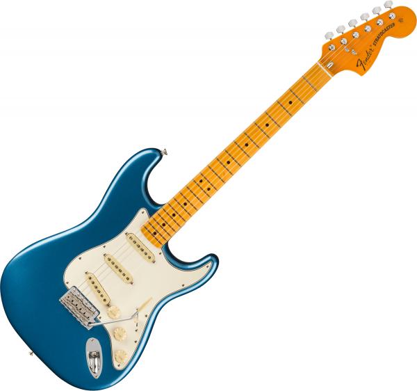 Guitare électrique solid body Fender American Vintage II 1973 Stratocaster (USA, MN) - Lake placid blue