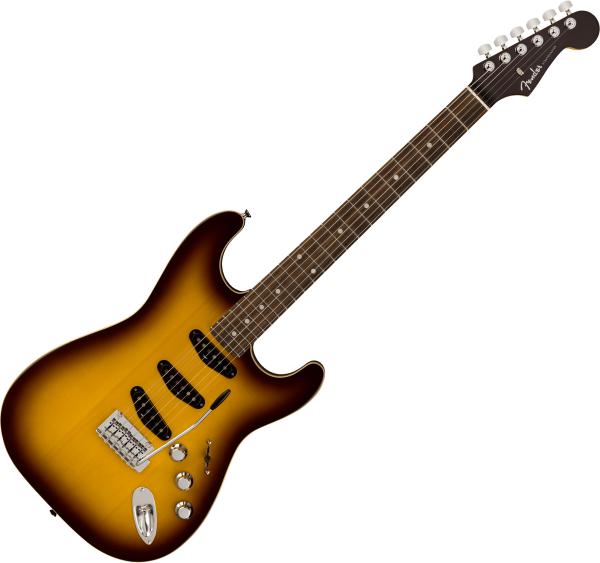Guitare électrique solid body Fender Aerodyne Special Stratocaster (Japan, RW) - Chocolate burst