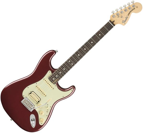 Guitare électrique solid body Fender American Performer Stratocaster HSS (USA, RW) - Aubergine