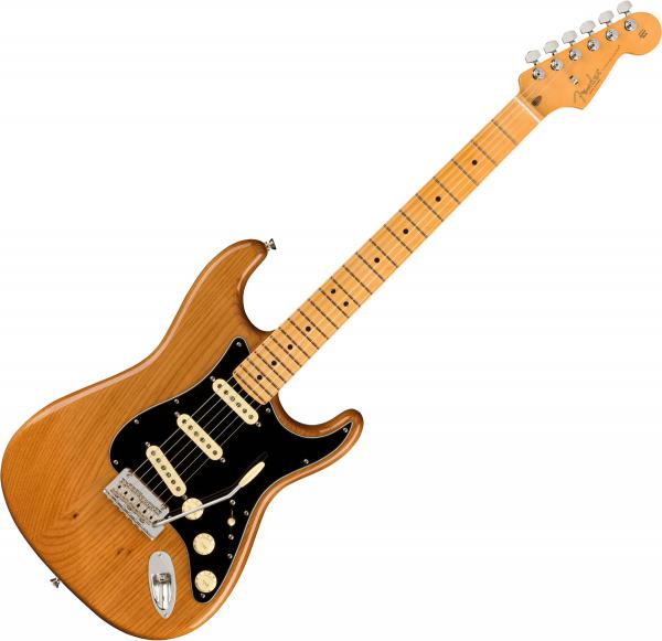 Guitare électrique solid body Fender American Professional II Stratocaster (USA, MN) - Roasted pine