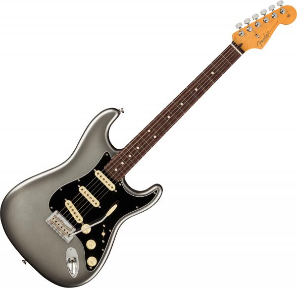 Guitare électrique solid body Fender American Professional II Stratocaster (USA, RW) - Mercury