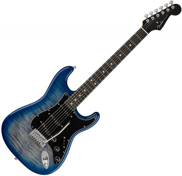 Guitare électrique solid body Fender American Ultra Stratocaster Ltd (USA, EB) - Denim burst