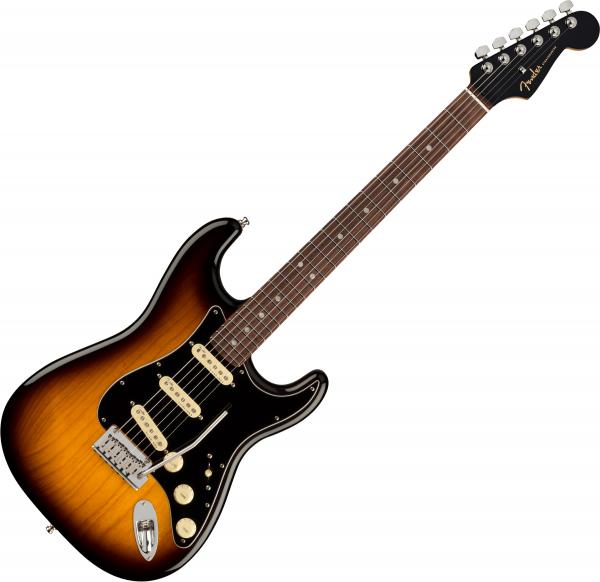 Guitare électrique solid body Fender American Ultra Luxe Stratocaster (USA, RW) - 2-color sunburst