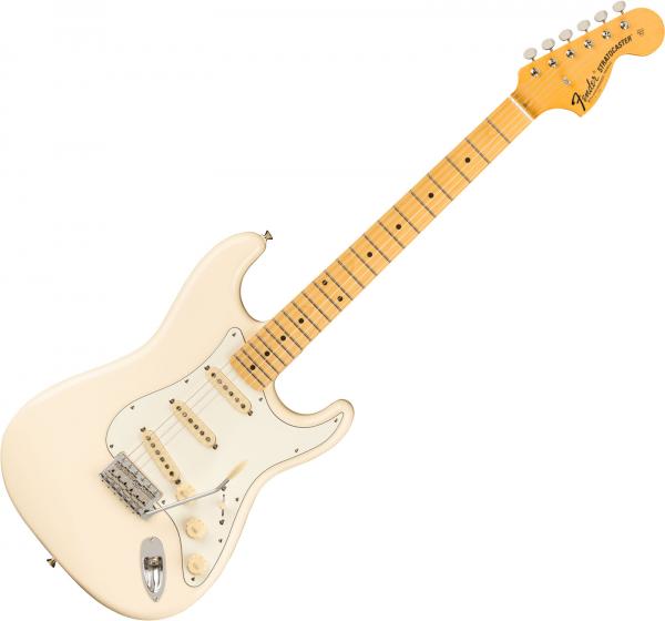 Guitare électrique solid body Fender JV Modified '60s Stratocaster (Japan, MN) - Olympic white