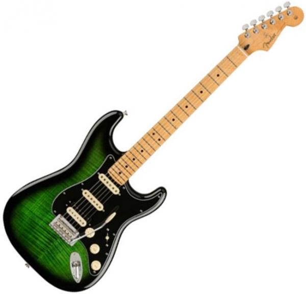 Guitare électrique solid body Fender Player Stratocaster HSS Plus Top Ltd (MEX, MN) - Green burst