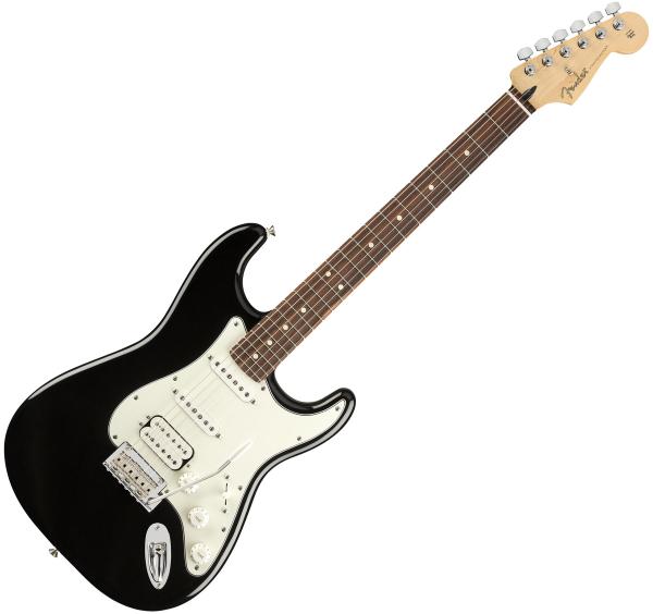Guitare électrique solid body Fender Player Stratocaster HSS (MEX, PF) - Black