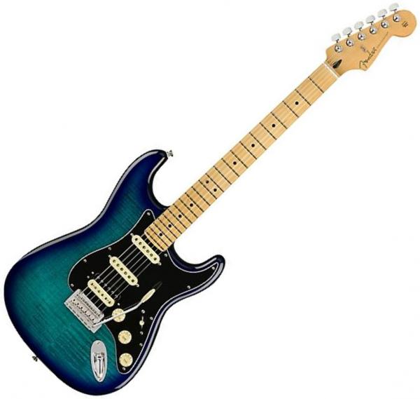 Guitare électrique solid body Fender FSR Player Stratocaster HSS Plus Top Ltd - Blue burst