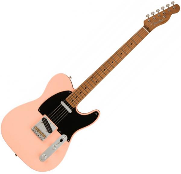 Guitare électrique solid body Fender Vintera 50's Telecaster Modiffied FSR Ltd (MEX, MN) - Shell pink