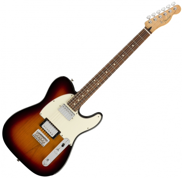 Guitare électrique solid body Fender Player Telecaster HH (MEX, PF) - 3-color sunburst