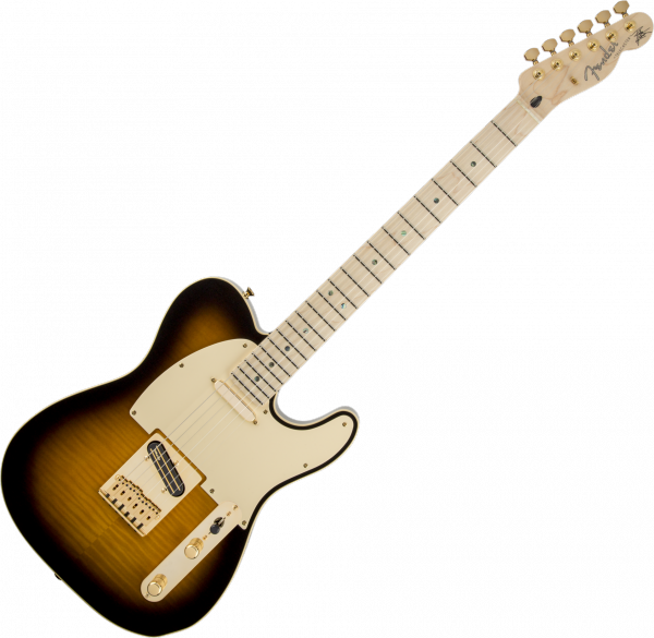 Guitare électrique solid body Fender Telecaster Richie Kotzen (JAP, MN) - Brown sunburst
