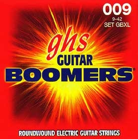 Cordes guitare électrique Ghs GBXL 9-42 - Jeu de 6 cordes