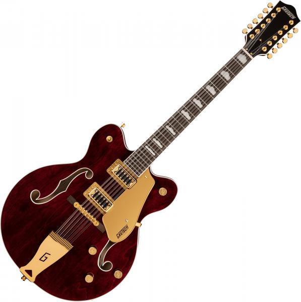 Guitare électrique 1/2 caisse Gretsch G5422G-12 Electromatic Classic Hollow Body Double-Cut 12-String With Gold Hardware - Walnut stain
