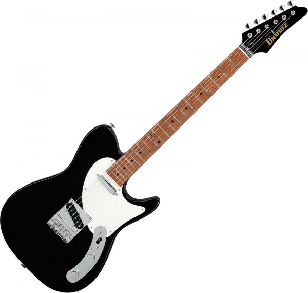Guitare électrique solid body Ibanez Josh Smith FLATV1 BK Japan - black
