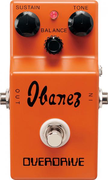 Pédale overdrive / distortion / fuzz Ibanez OD850 Classic Overdrive