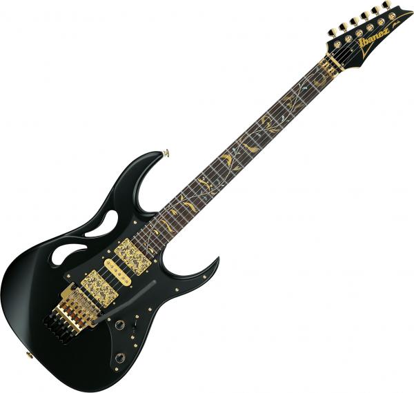 Guitare électrique solid body Ibanez Steve Vai PIA3761 XB Japan - Onyx black
