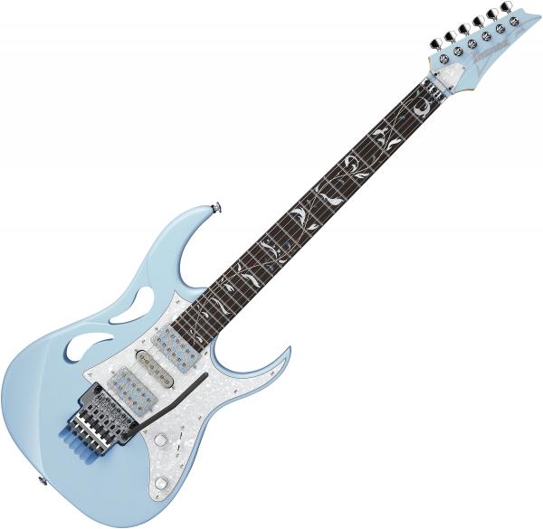 Guitare électrique solid body Ibanez Steve Vai PIA3761C BLP Japan - Blue Powder