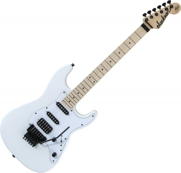 Guitare électrique solid body Jackson X Series Signature Adrian Smith SDXM - Snow white