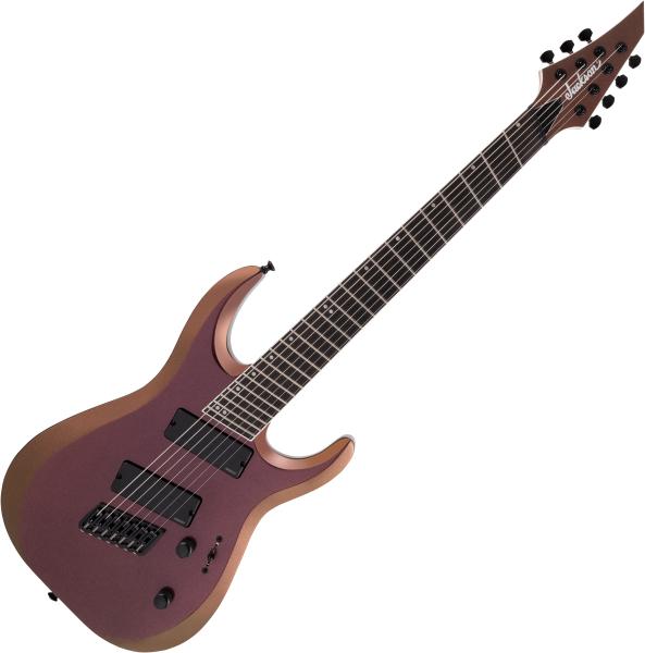 Guitare électrique multi-scale Jackson Pro Series Dinky DK Modern HT7 MS - Eureka mist