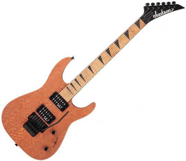Guitare électrique solid body Jackson Dinky JS42 Lacewood FSR Ltd - Natural satin
