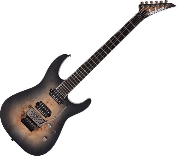 Guitare électrique solid body Jackson Pro Series Soloist SL2P MAH - Trans. black burst