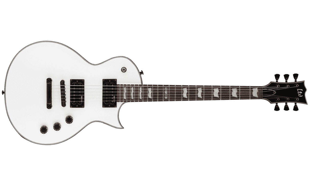 image Solid body electric guitar Ltd EC-256 SW - snow white.