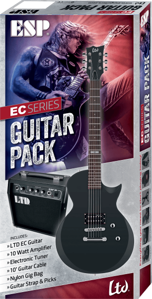 Pack guitare électrique Ltd EC10 Pack - Black