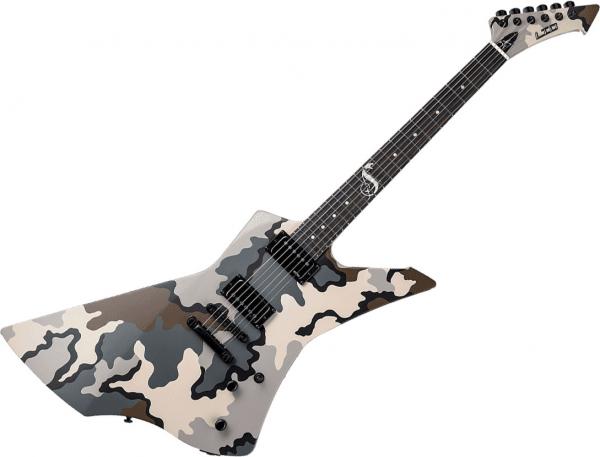 Guitare électrique solid body Ltd James Hetfield Snakebyte Camo - Kuiu camo satin