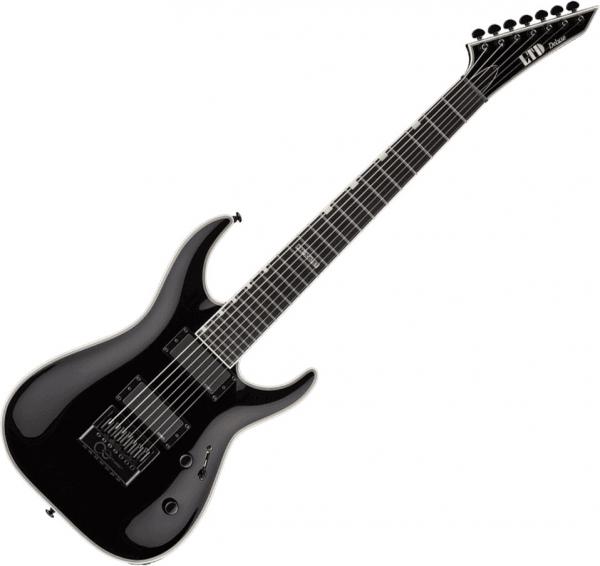 Guitare électrique solid body Ltd MH-1007 Evertune - Black