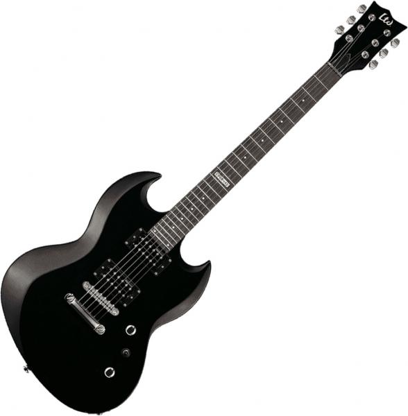 Guitare électrique solid body Ltd Viper-10 Kit - Black