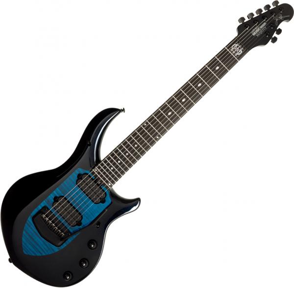 Guitare électrique solid body Music man John Petrucci Majesty 7 - Okelani blue
