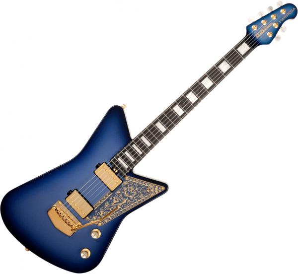 Guitare électrique solid body Music man Mariposa - Galaxy pearl