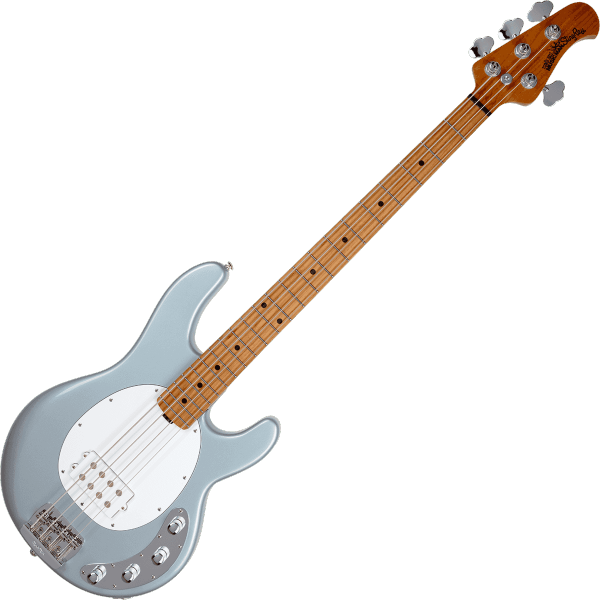Basse électrique solid body Music man Stingray Special (H, MN) - Firemist silver