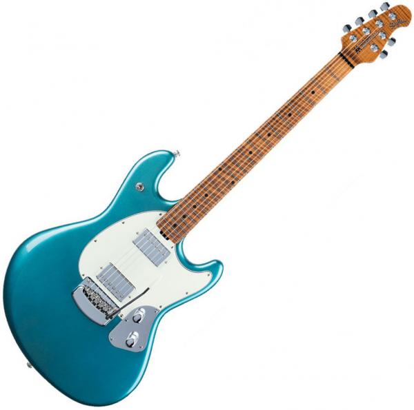 Guitare électrique solid body Music man Stingray RS (USA, MN) - Vintage turquoise